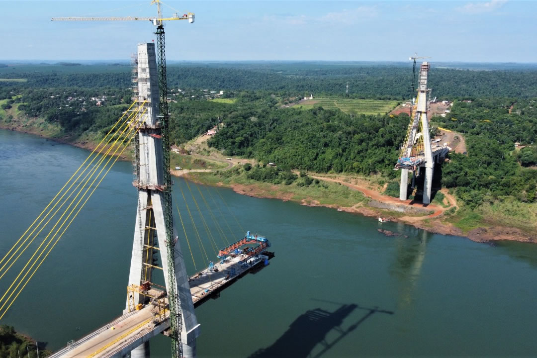 2° PONTE FOZ DO IGUAÇU PARA PRESIDENTE FRANCO NO PARAGUAY 